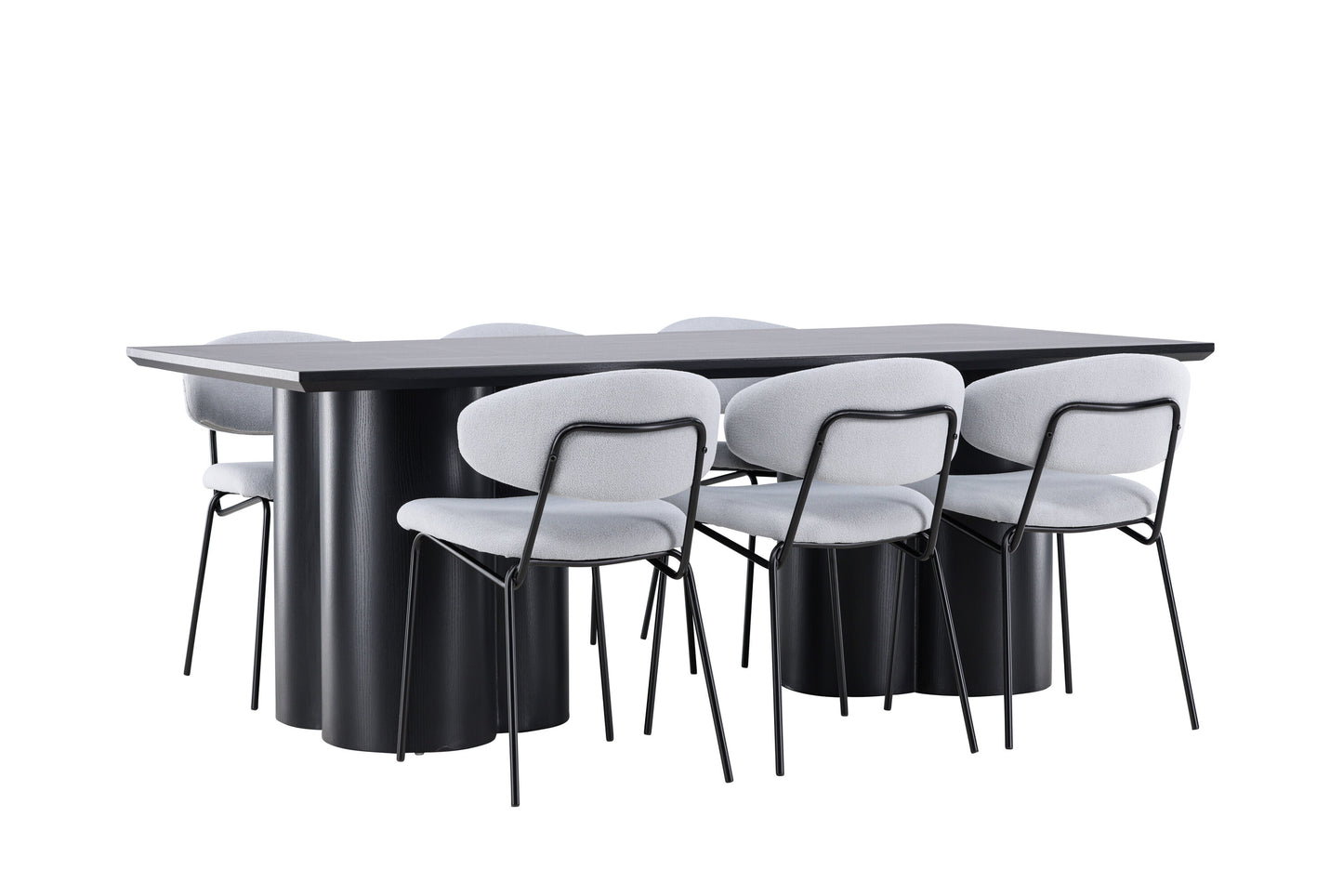 Olivia Matbord med Chico Stolarna – MDF