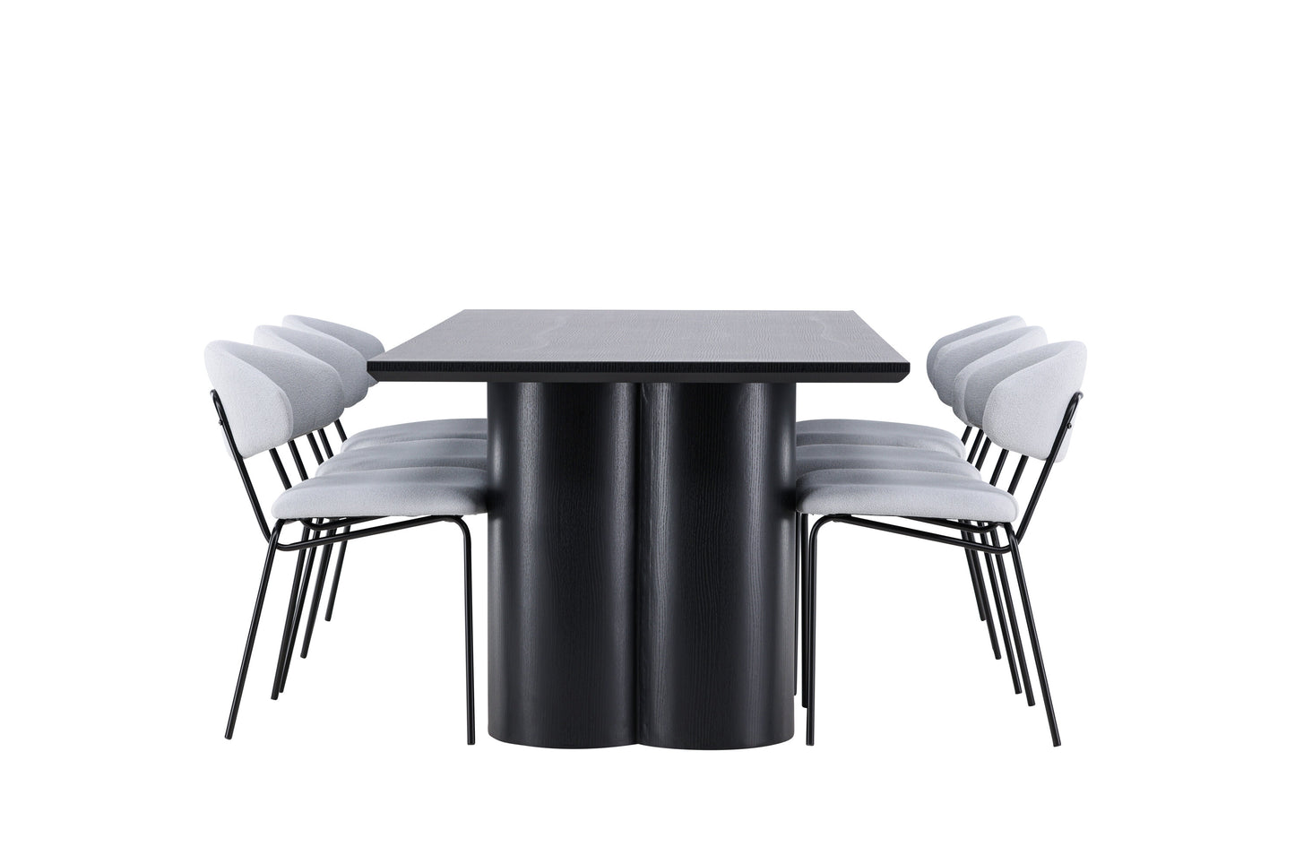 Olivia Matbord med Chico Stolarna – MDF