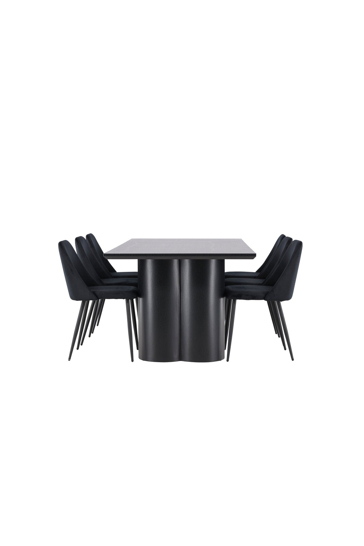 Olivia Matbord med Night Stolarna – MDF