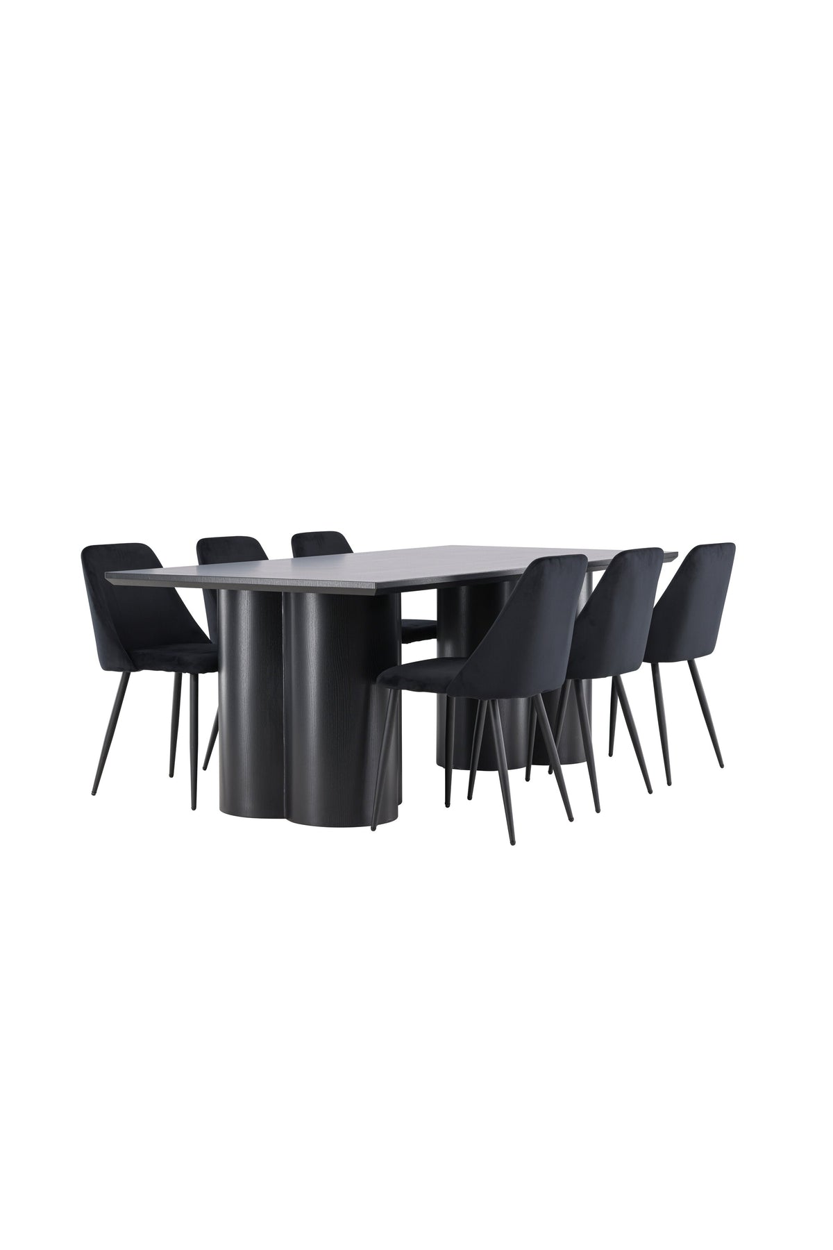 Olivia Matbord med Night Stolarna – MDF