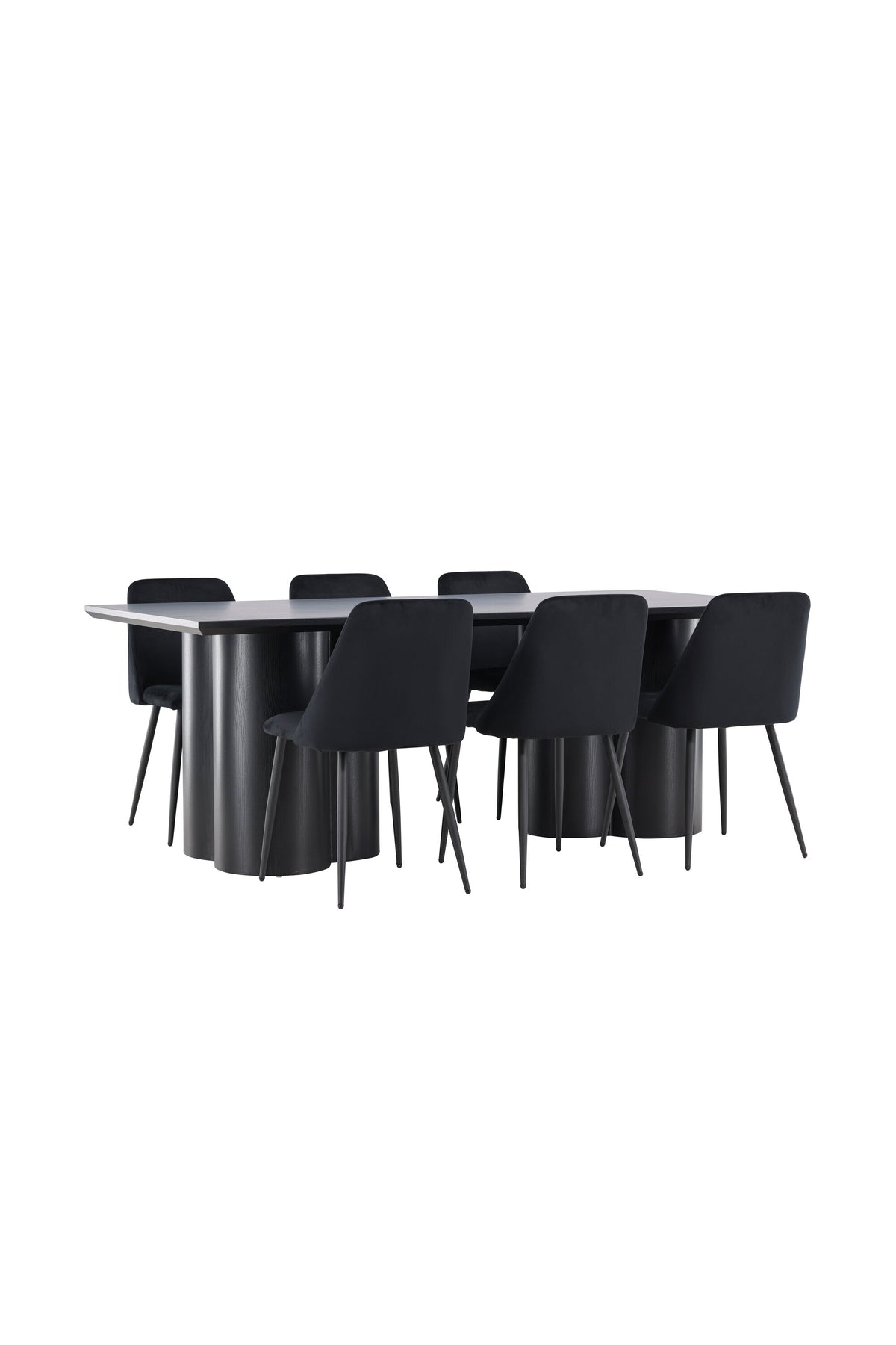 Olivia Matbord med Night Stolarna – MDF