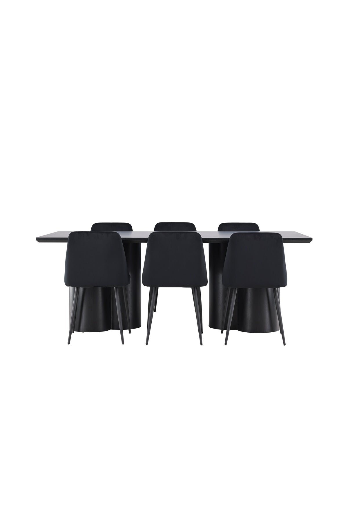 Olivia Matbord med Night Stolarna – MDF