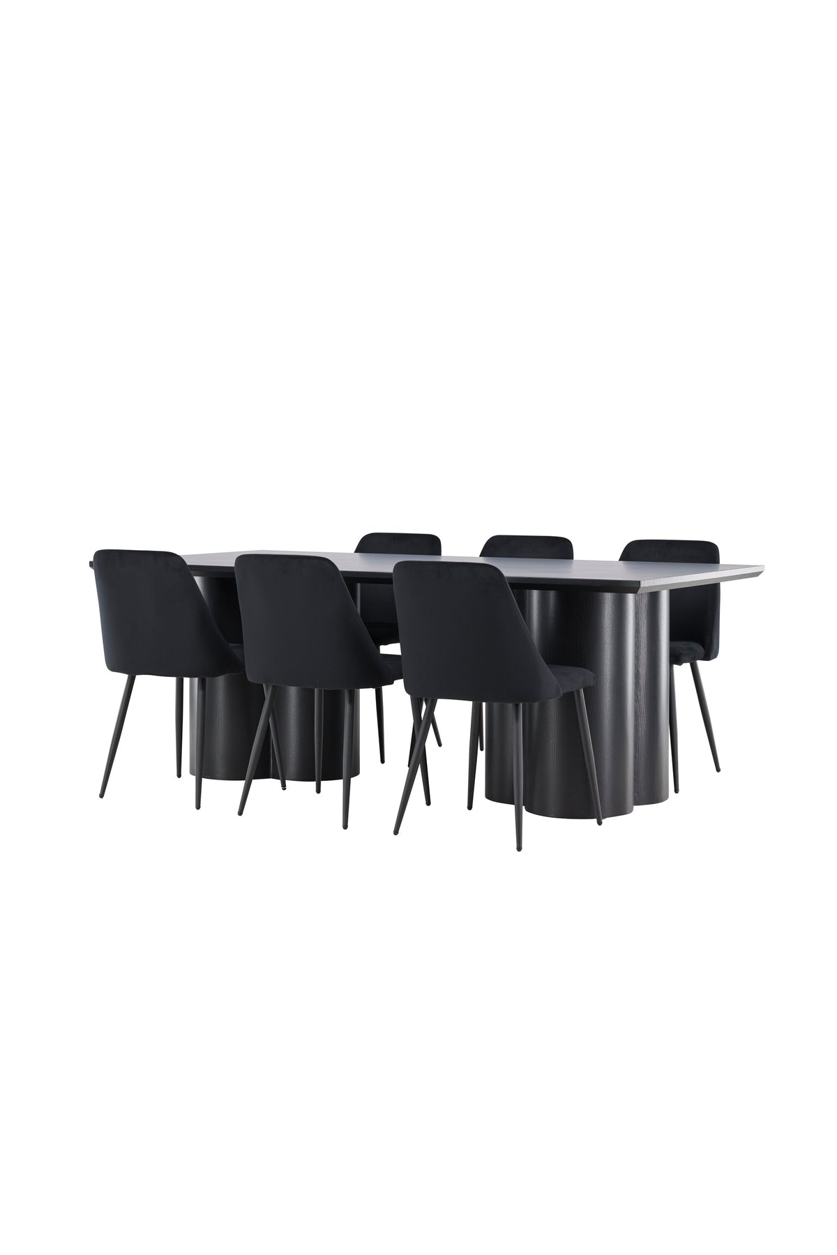 Olivia Matbord med Night Stolarna – MDF