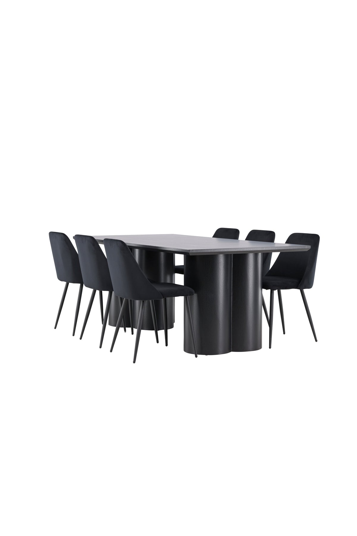 Olivia Matbord med Night Stolarna – MDF