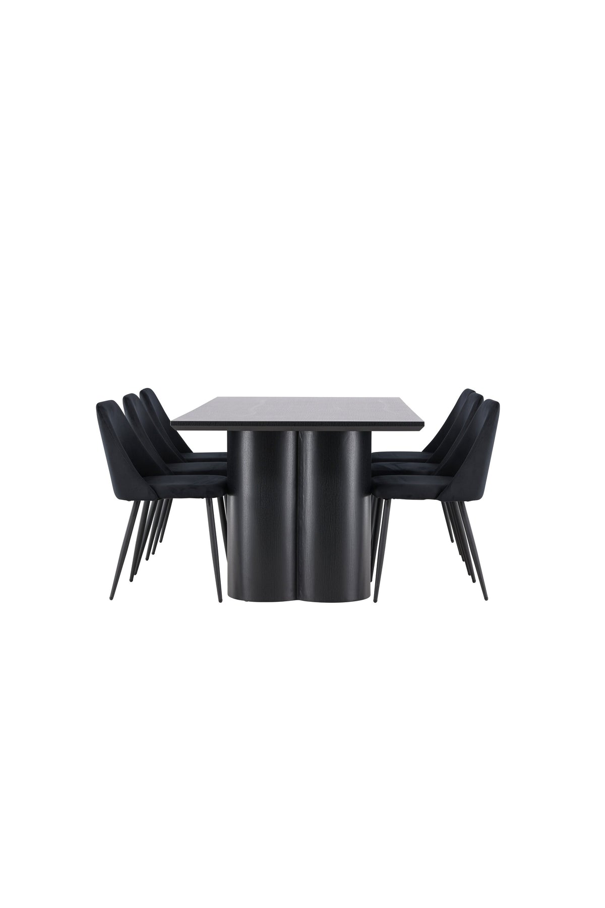 Olivia Matbord med Night Stolarna – MDF