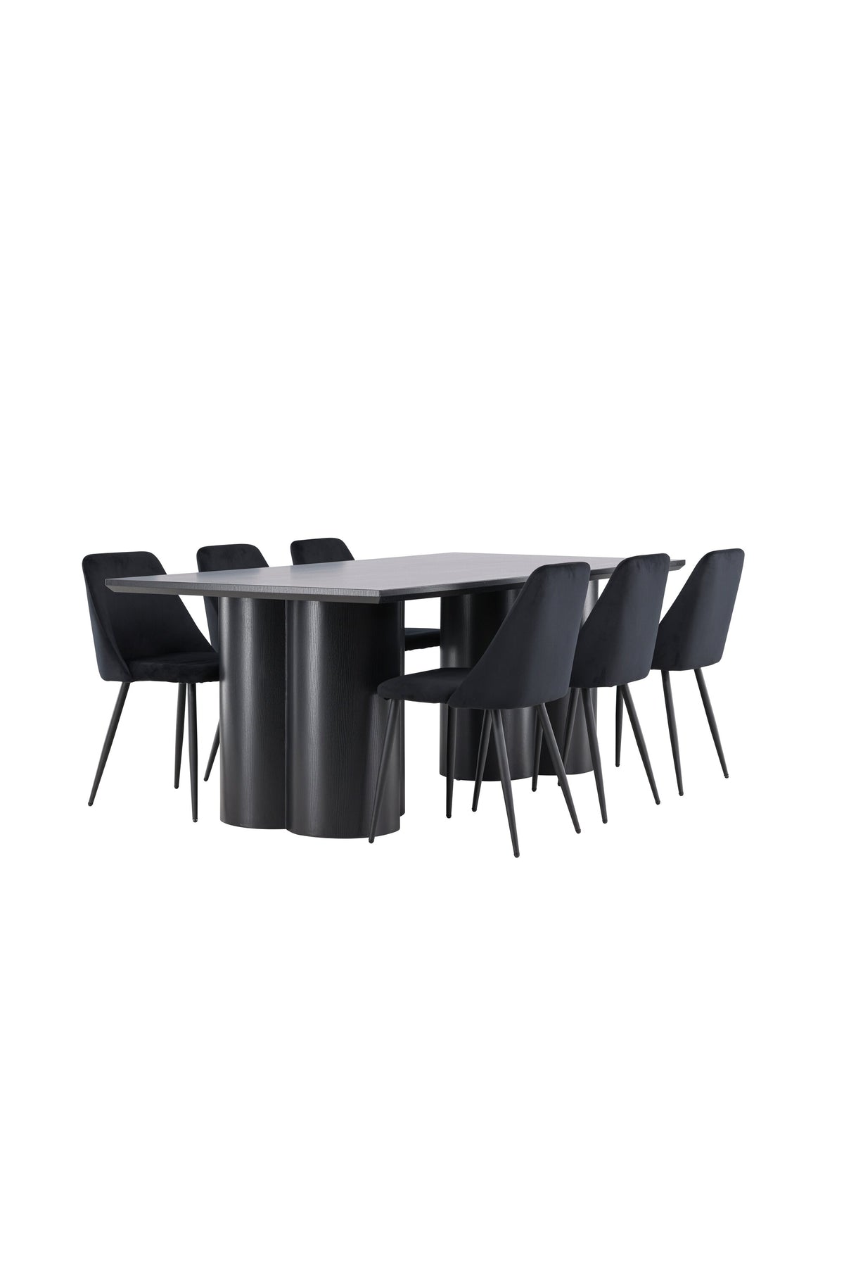 Olivia Matbord med Night Stolarna – MDF