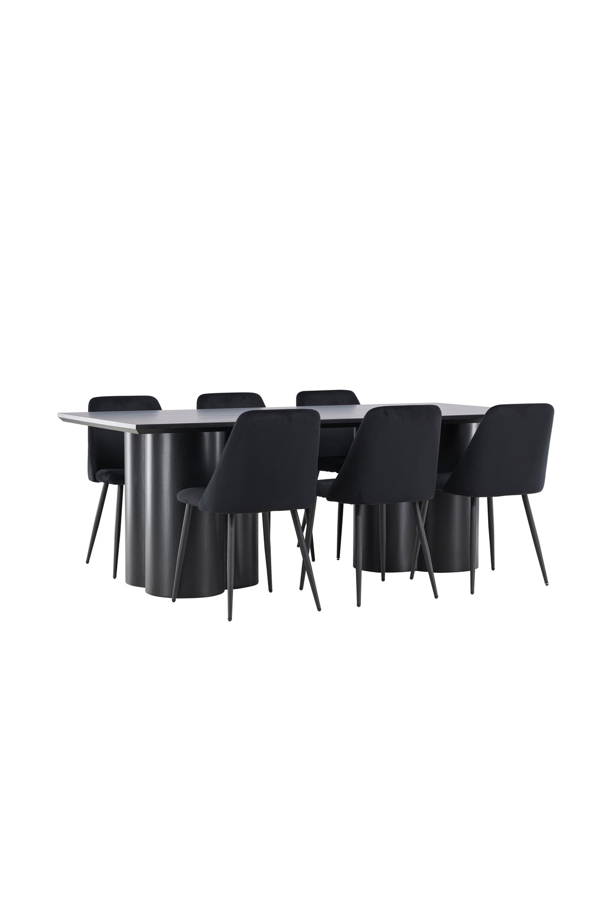 Olivia Matbord med Night Stolarna – MDF