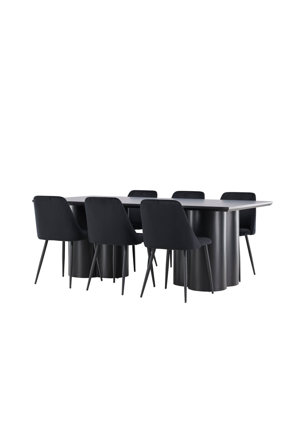 Olivia Matbord med Night Stolarna – MDF
