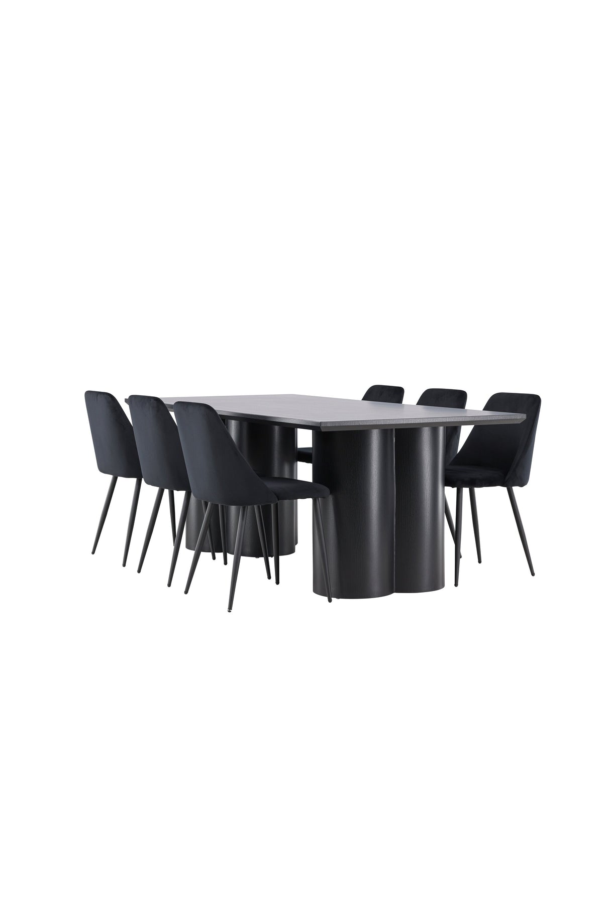 Olivia Matbord med Night Stolarna – MDF