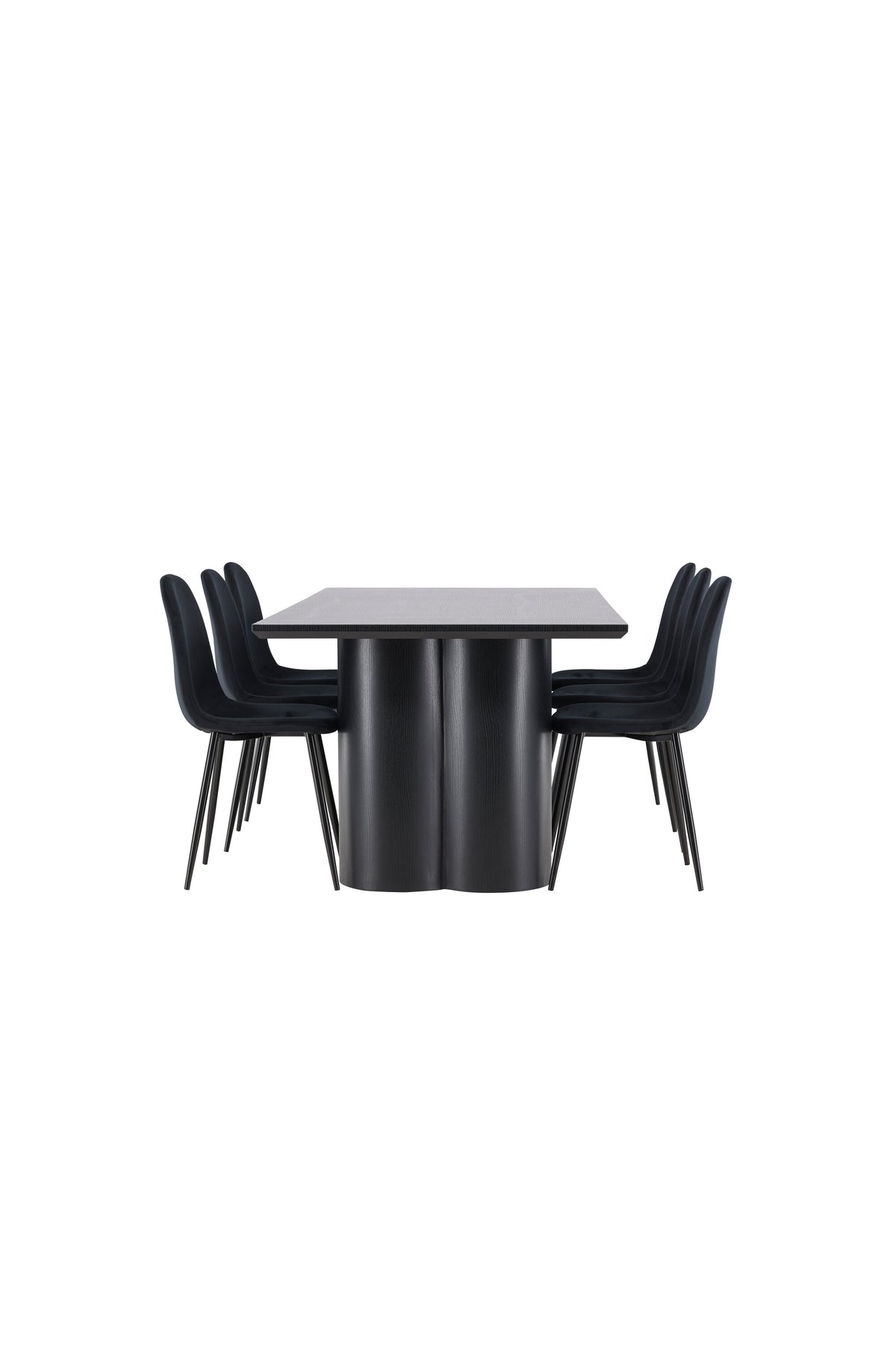 Olivia Matbord med Polar Stolarna – MDF
