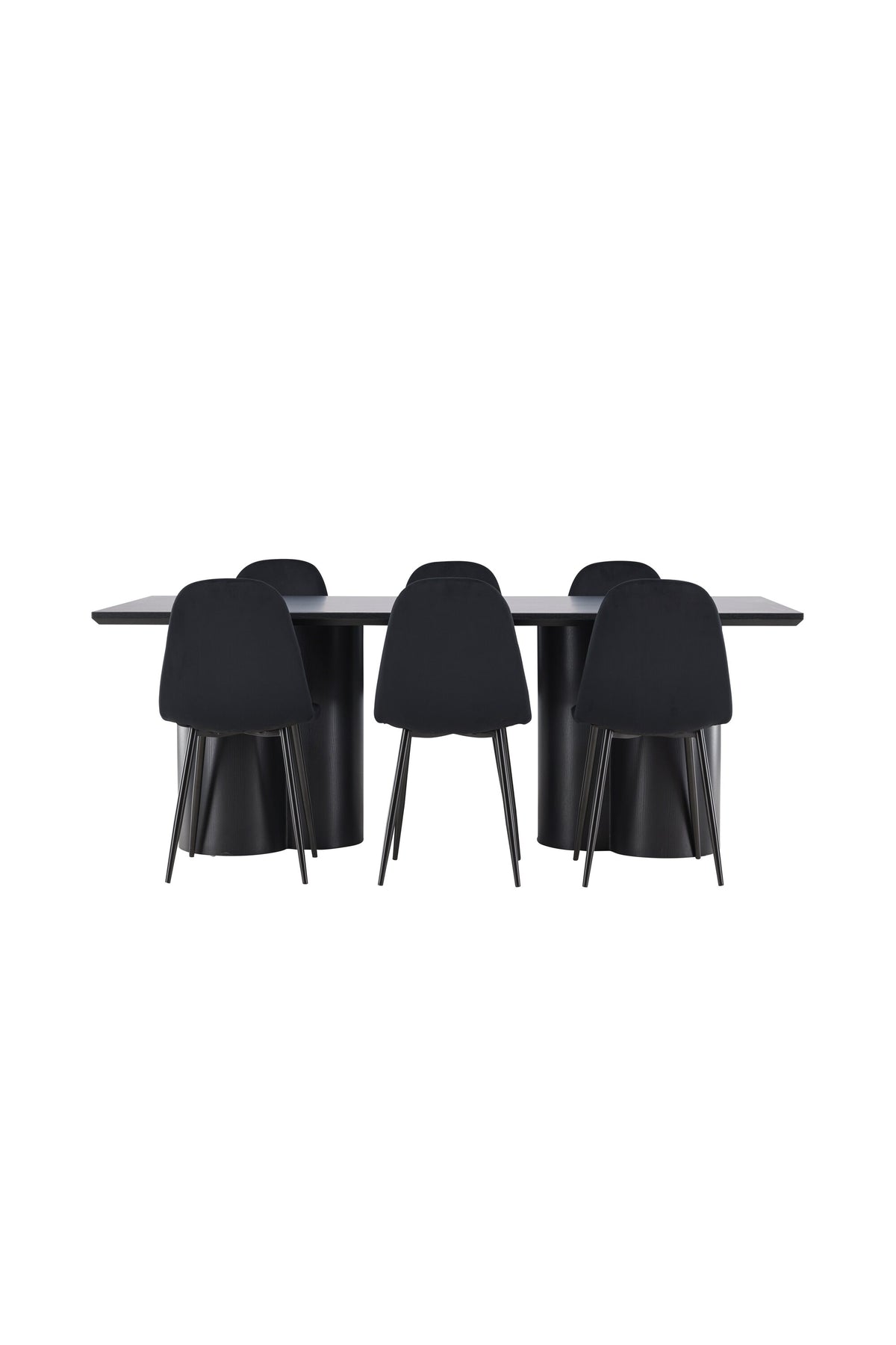 Olivia Matbord med Polar Stolarna – MDF