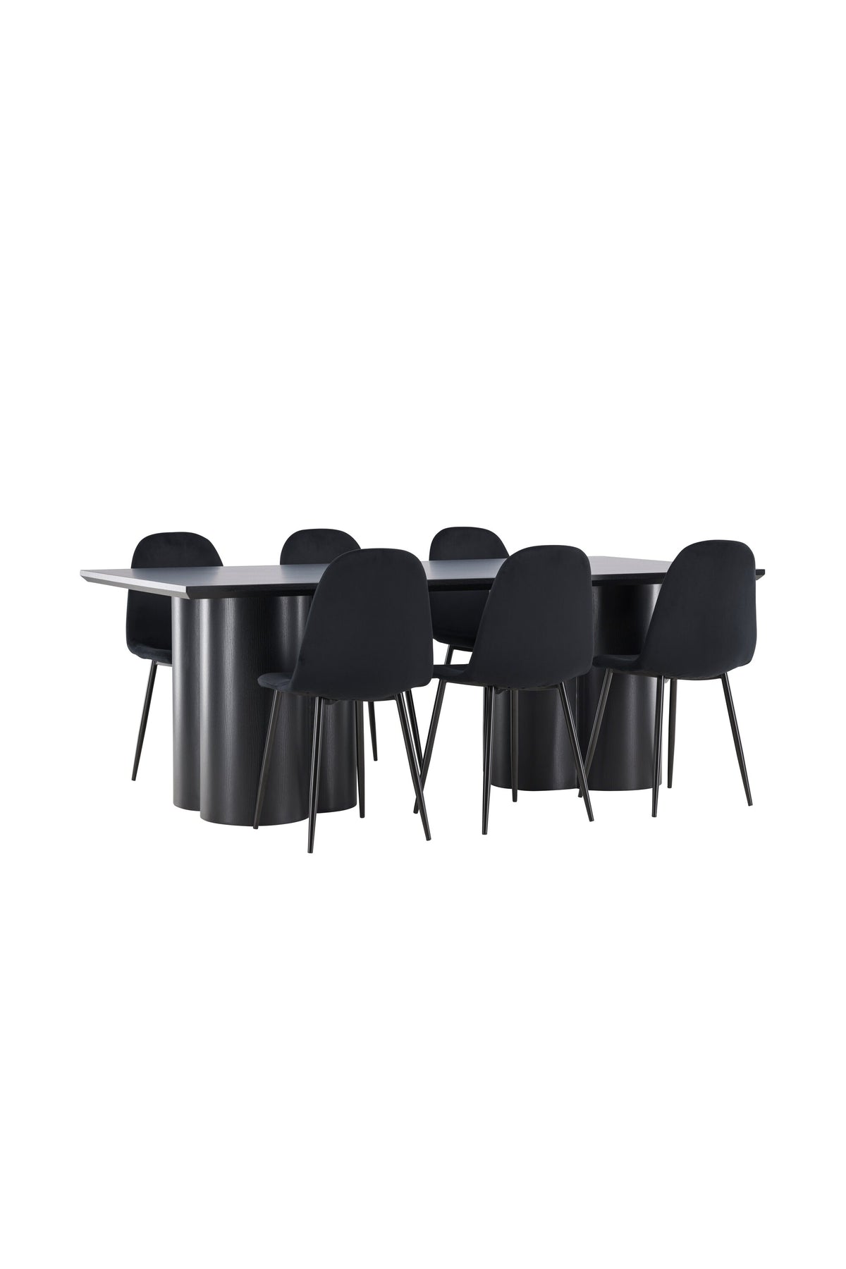 Olivia Matbord med Polar Stolarna – MDF