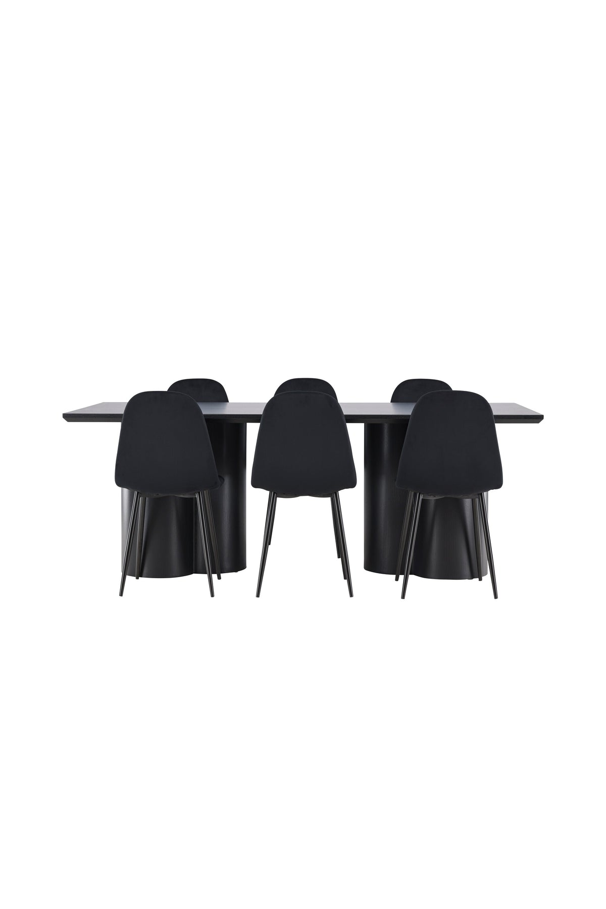 Olivia Matbord med Polar Stolarna – MDF