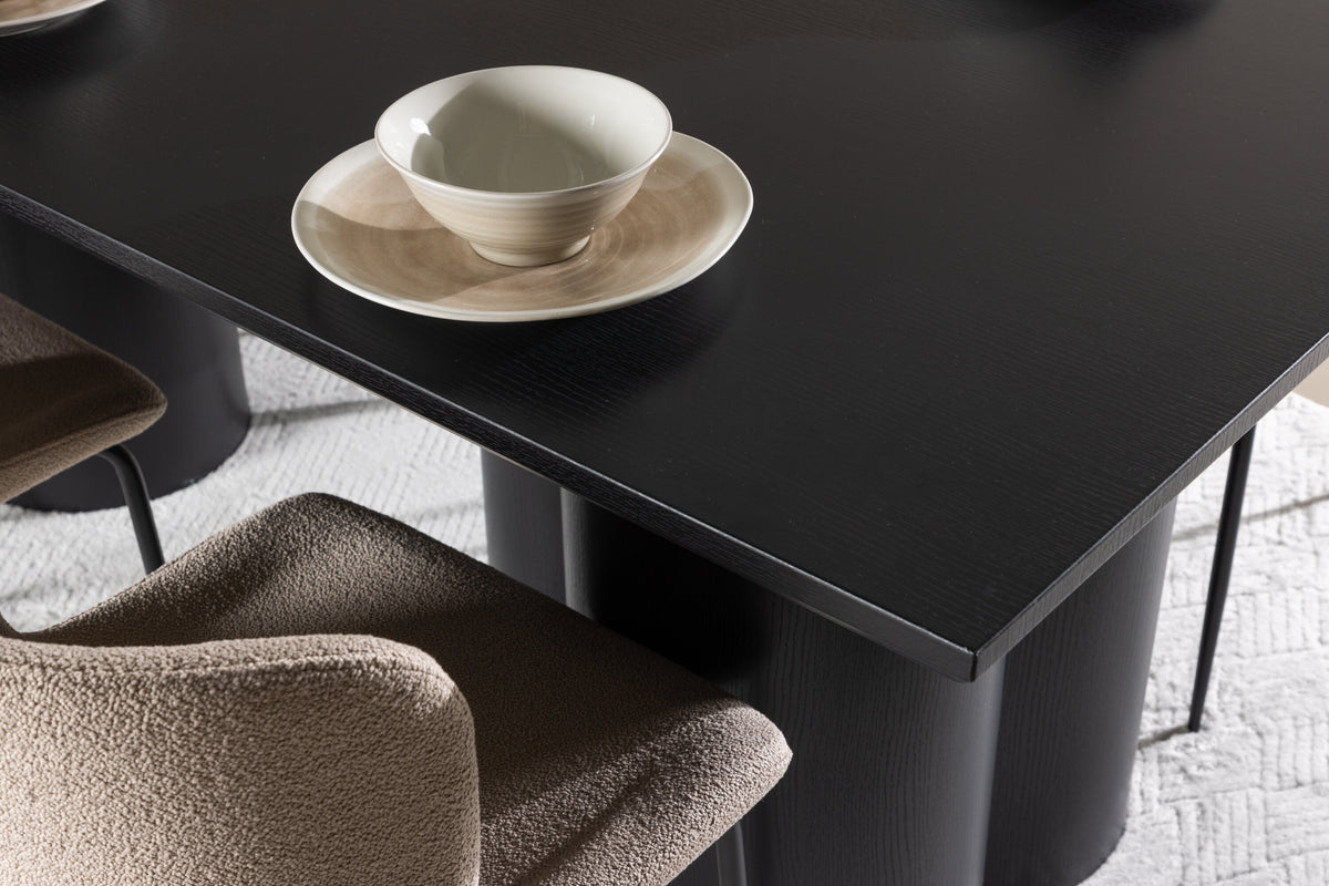 Olivia Matbord med Modesto Stolarna – MDF