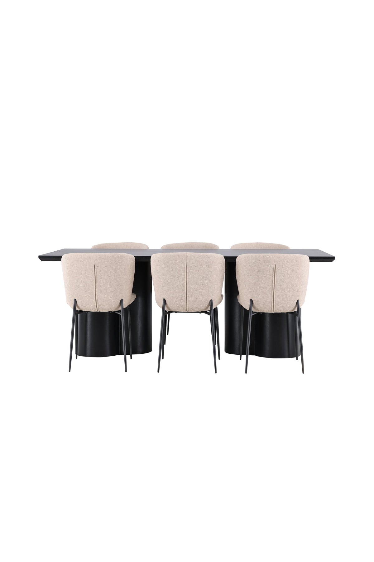 Olivia Matbord med Modesto Stolarna – MDF