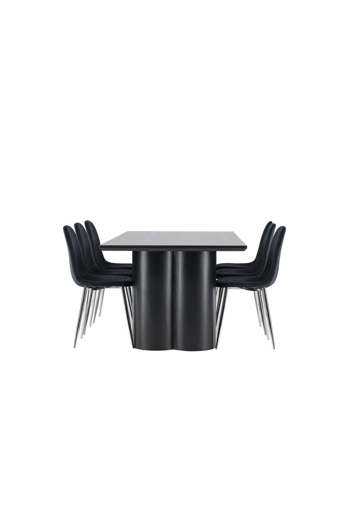 Olivia Matbord med Polar Stolarna – MDF