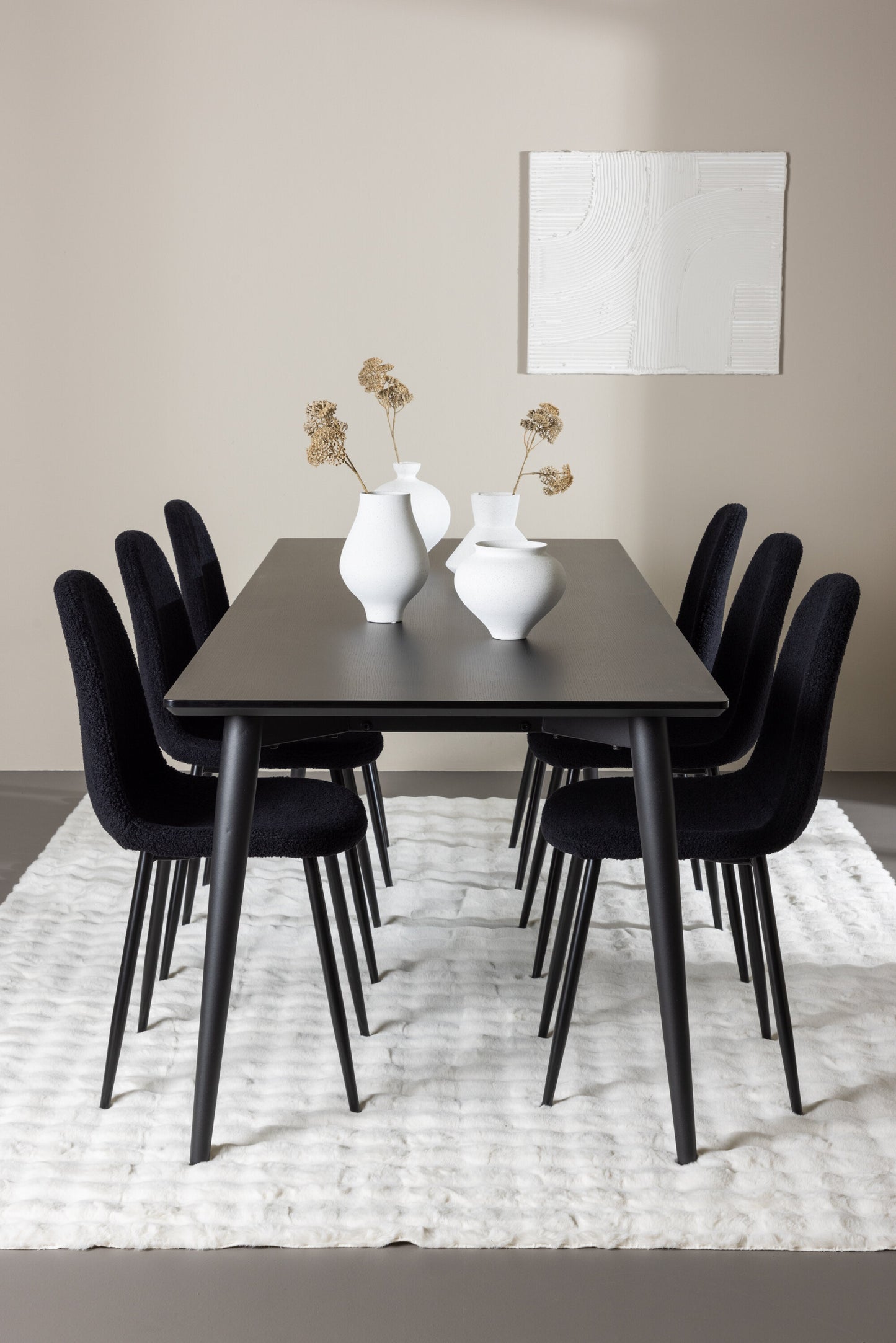Ellis Matbord med Polar Stolarna – MDF