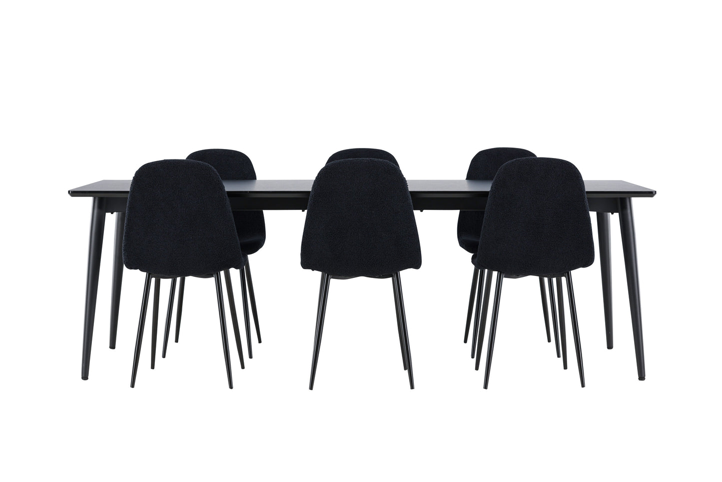 Ellis Matbord med Polar Stolarna – MDF