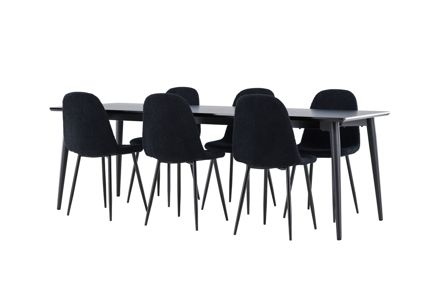 Ellis Matbord med Polar Stolarna – MDF