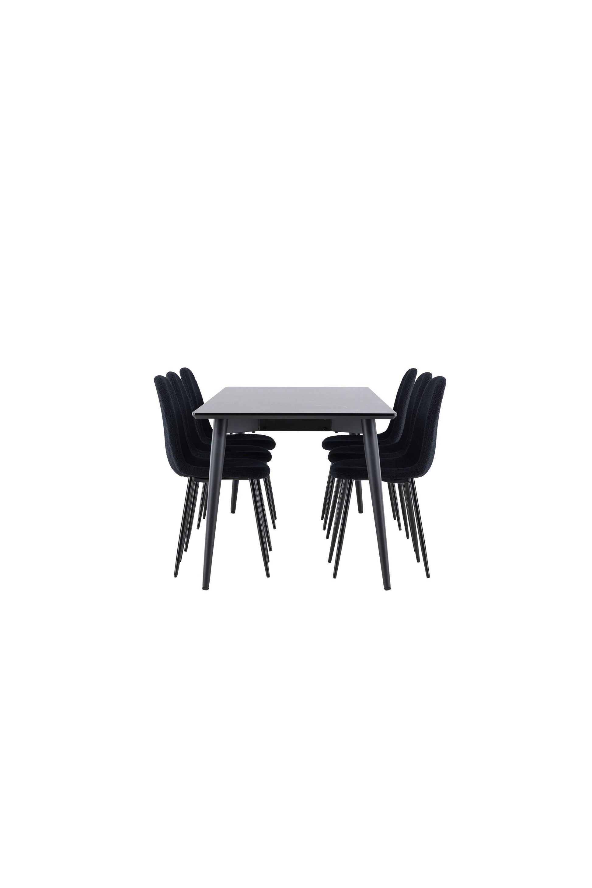 Ellis Matbord med Polar Stolarna – MDF