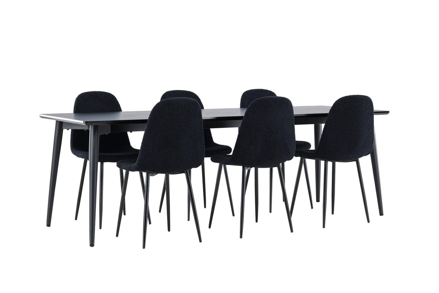 Ellis Matbord med Polar Stolarna – MDF