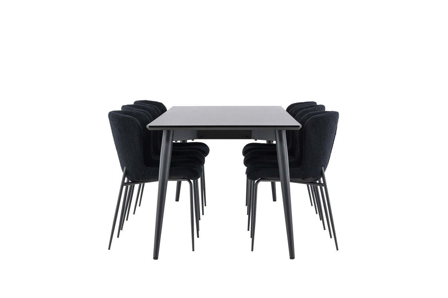Ellis Matbord med Modesto Stolarna – MDF