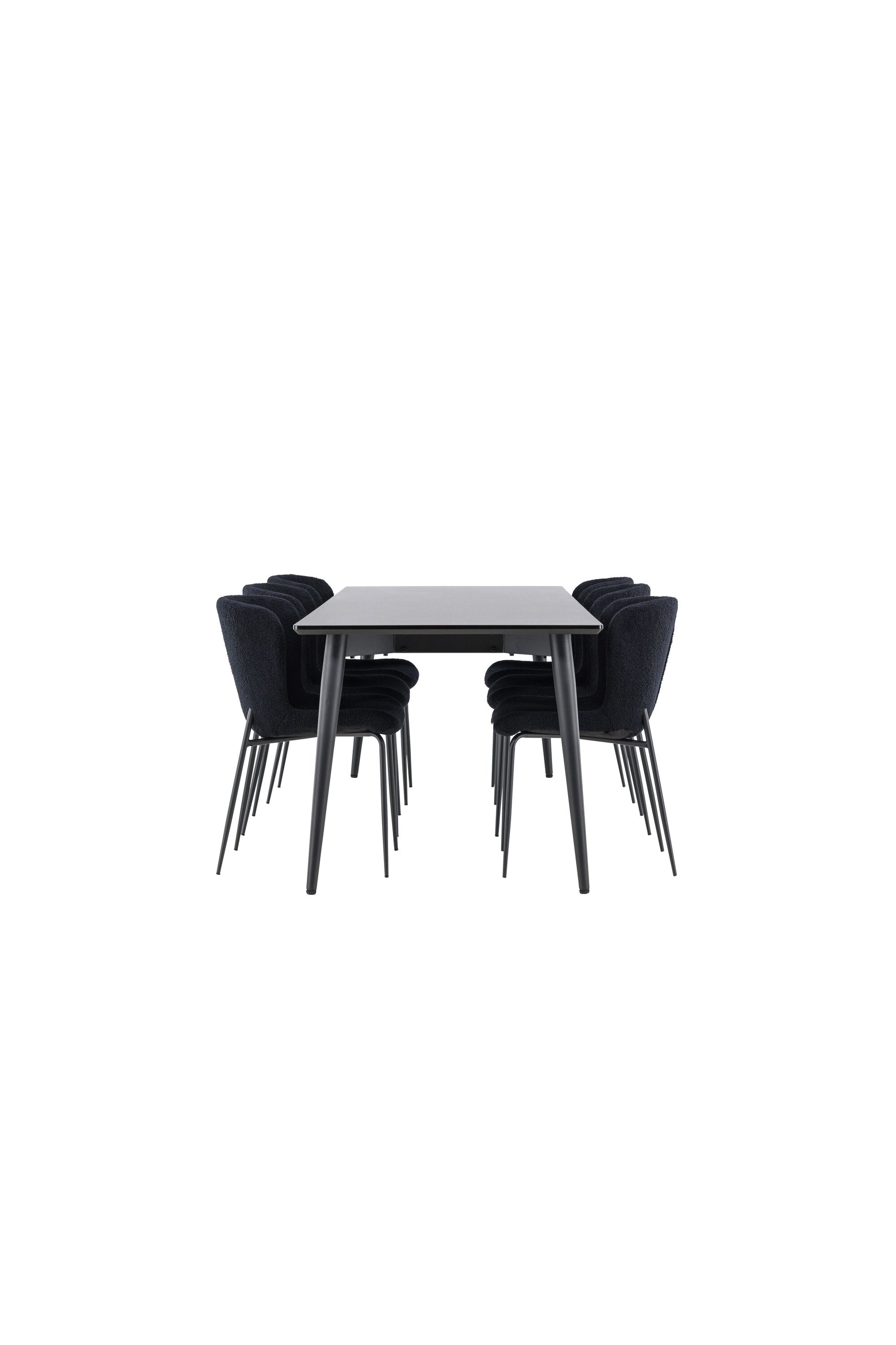 Ellis Matbord med Modesto Stolarna – MDF
