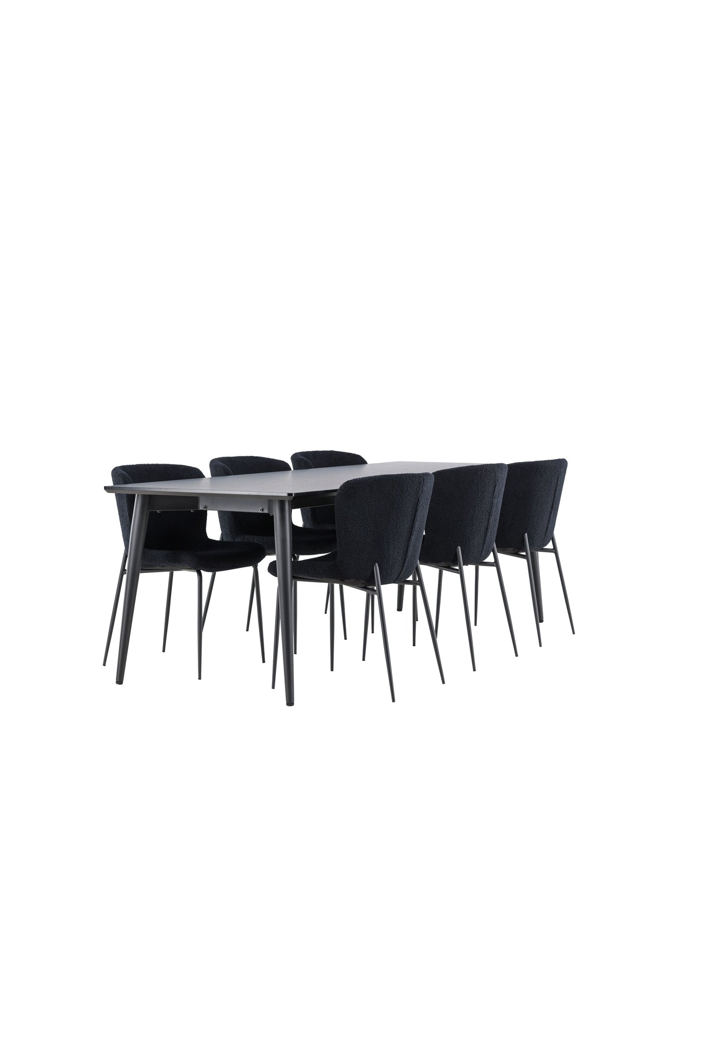 Ellis Matbord med Modesto Stolarna – MDF