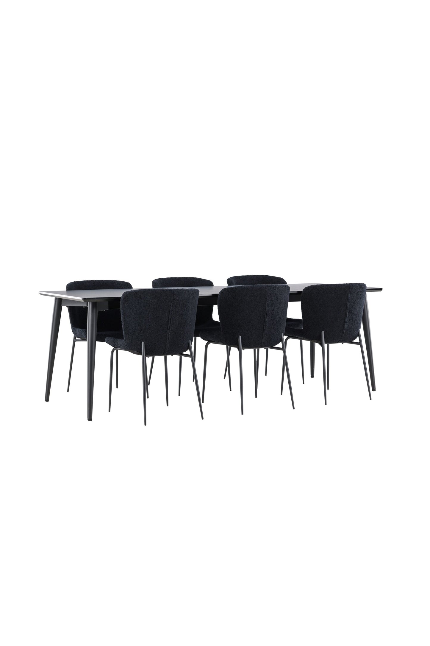 Ellis Matbord med Modesto Stolarna – MDF