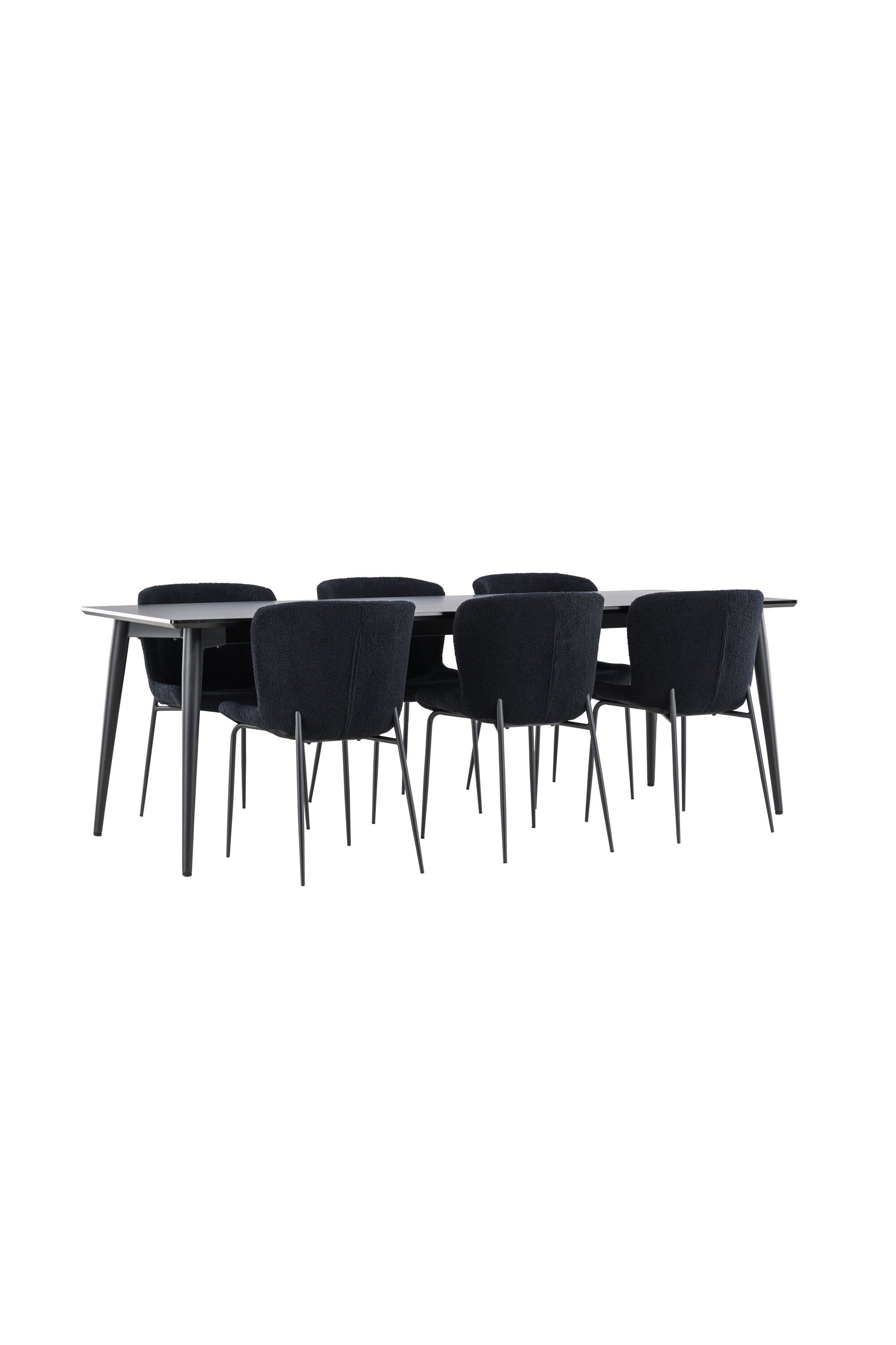 Ellis Matbord med Modesto Stolarna – MDF