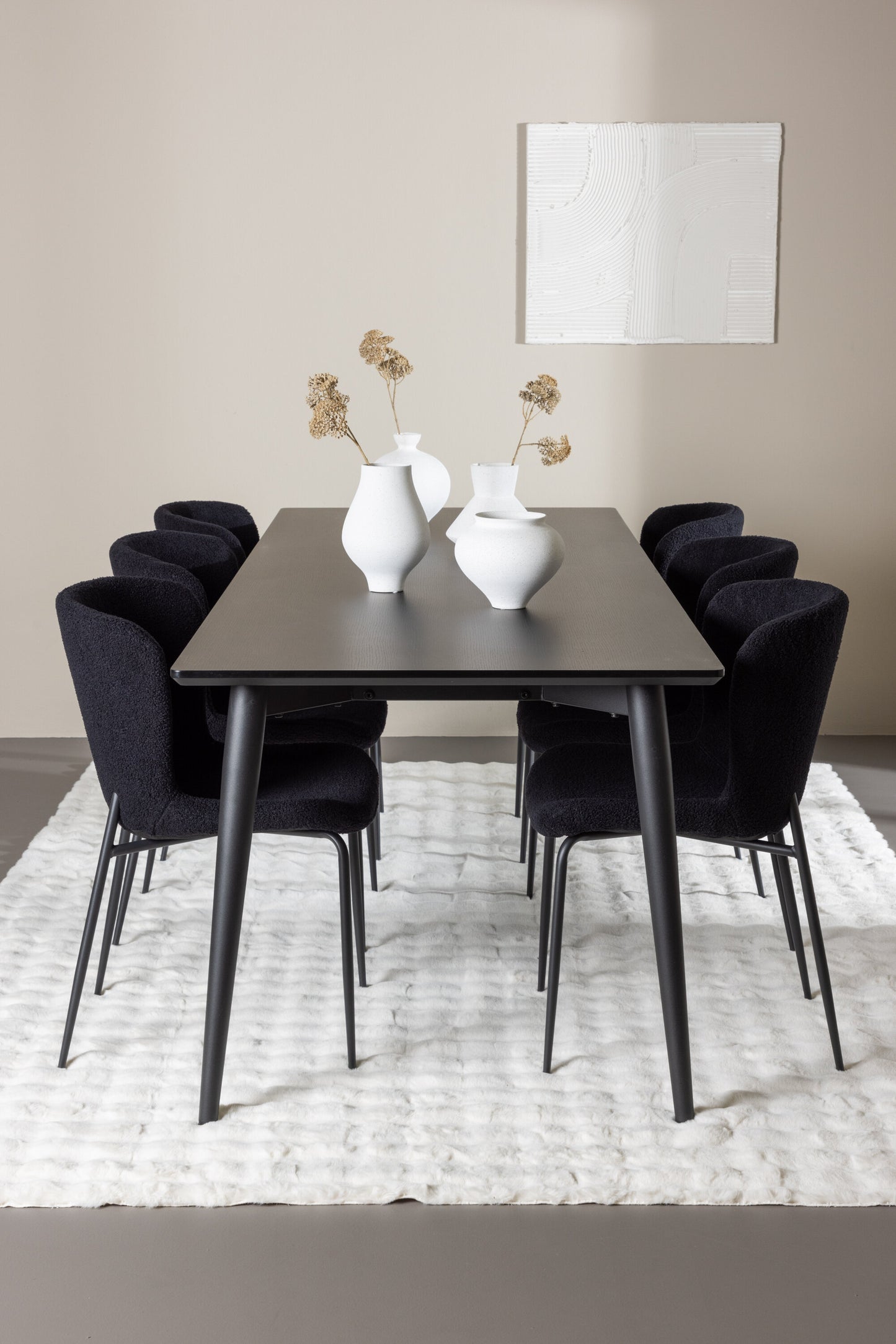 Ellis Matbord med Modesto Stolarna – MDF