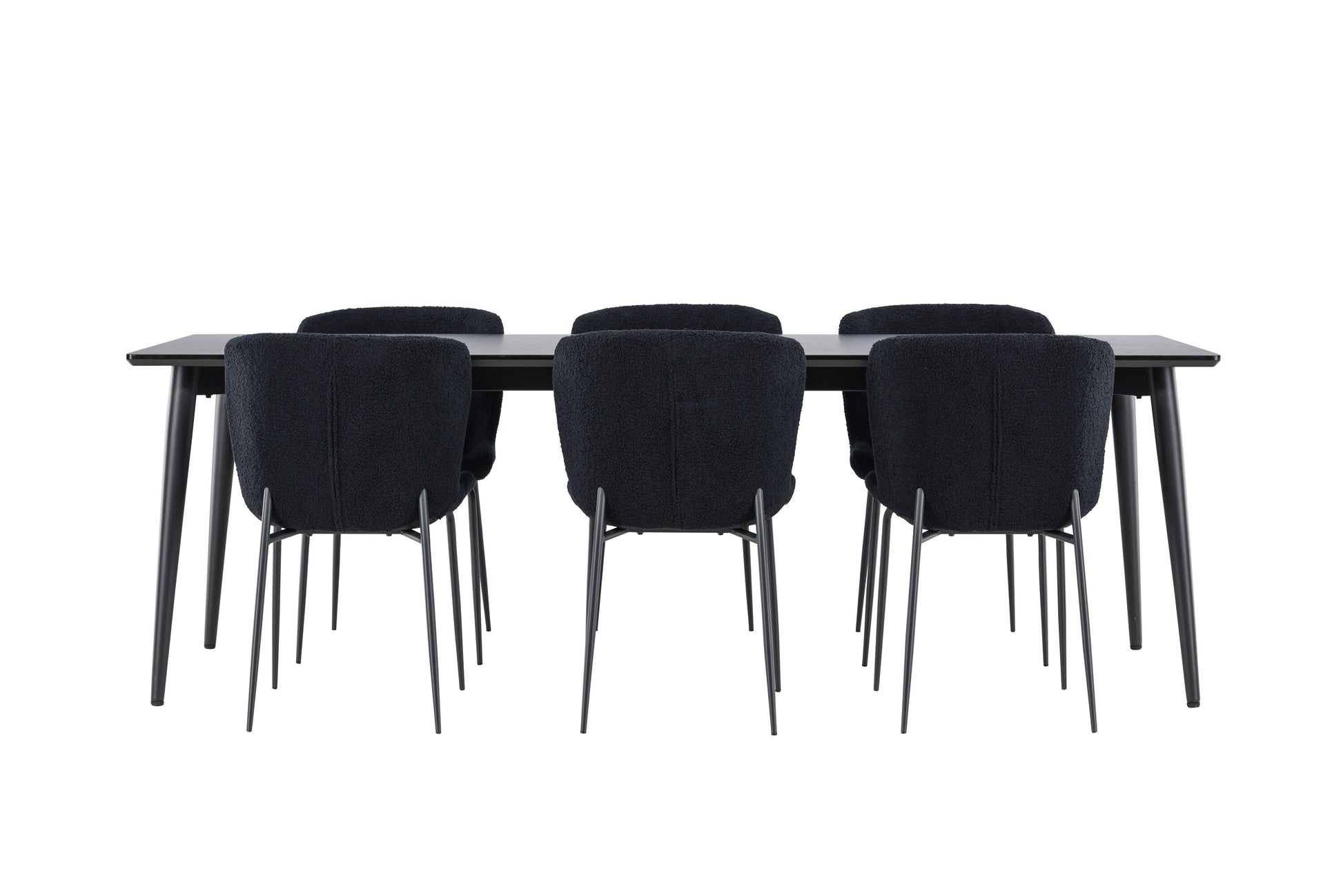 Ellis Matbord med Modesto Stolarna – MDF