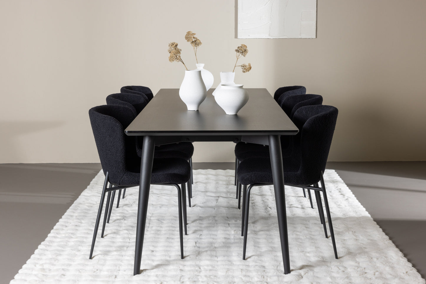 Ellis Matbord med Modesto Stolarna – MDF
