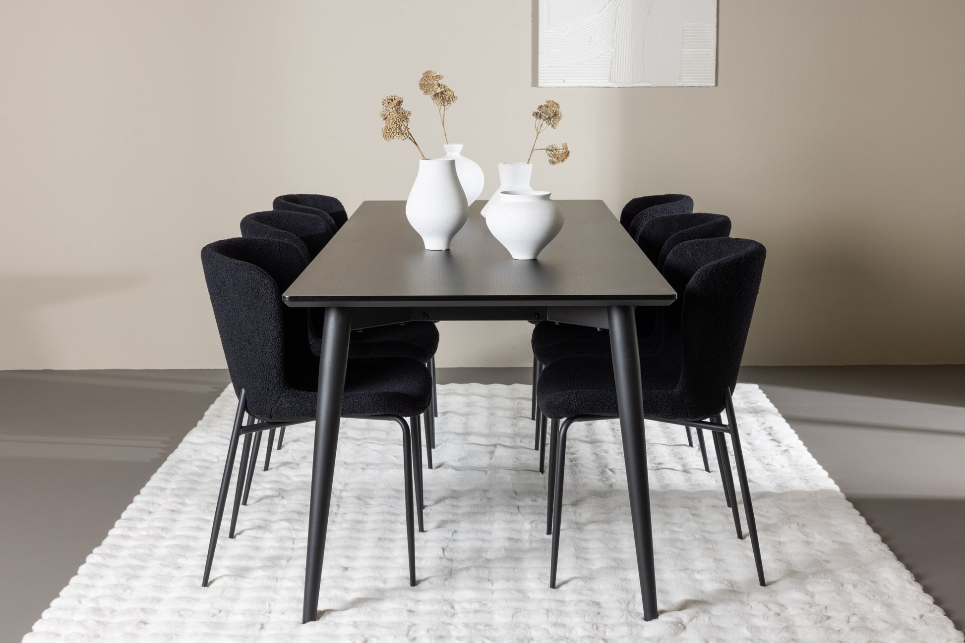 Ellis Matbord med Modesto Stolarna – MDF