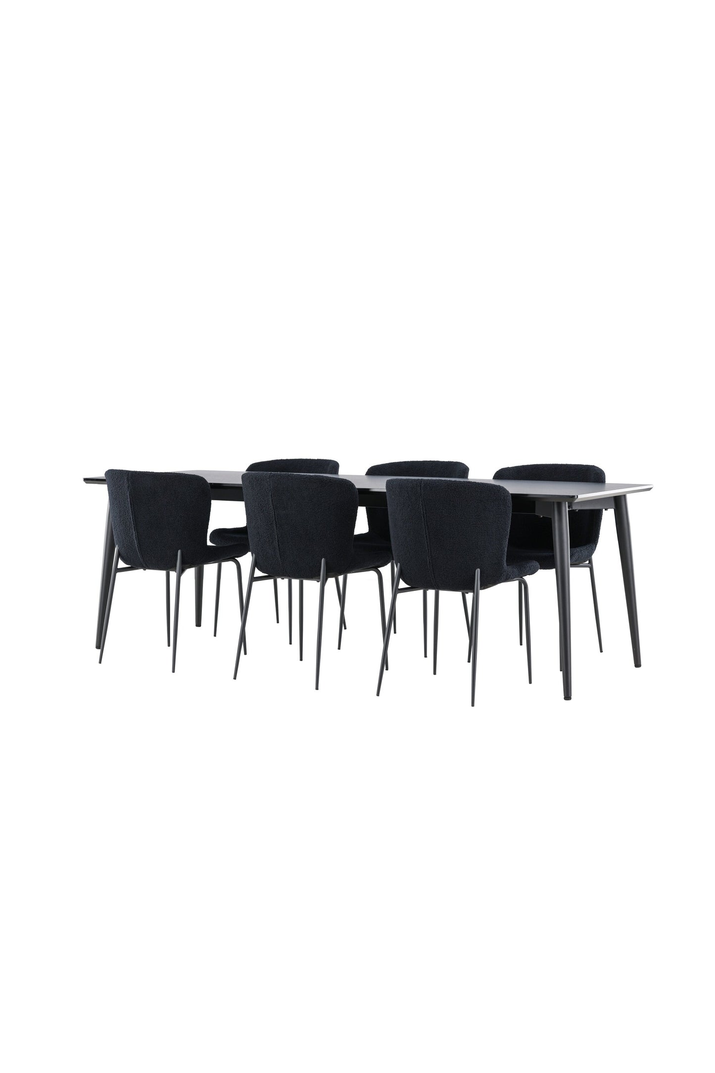 Ellis Matbord med Modesto Stolarna – MDF