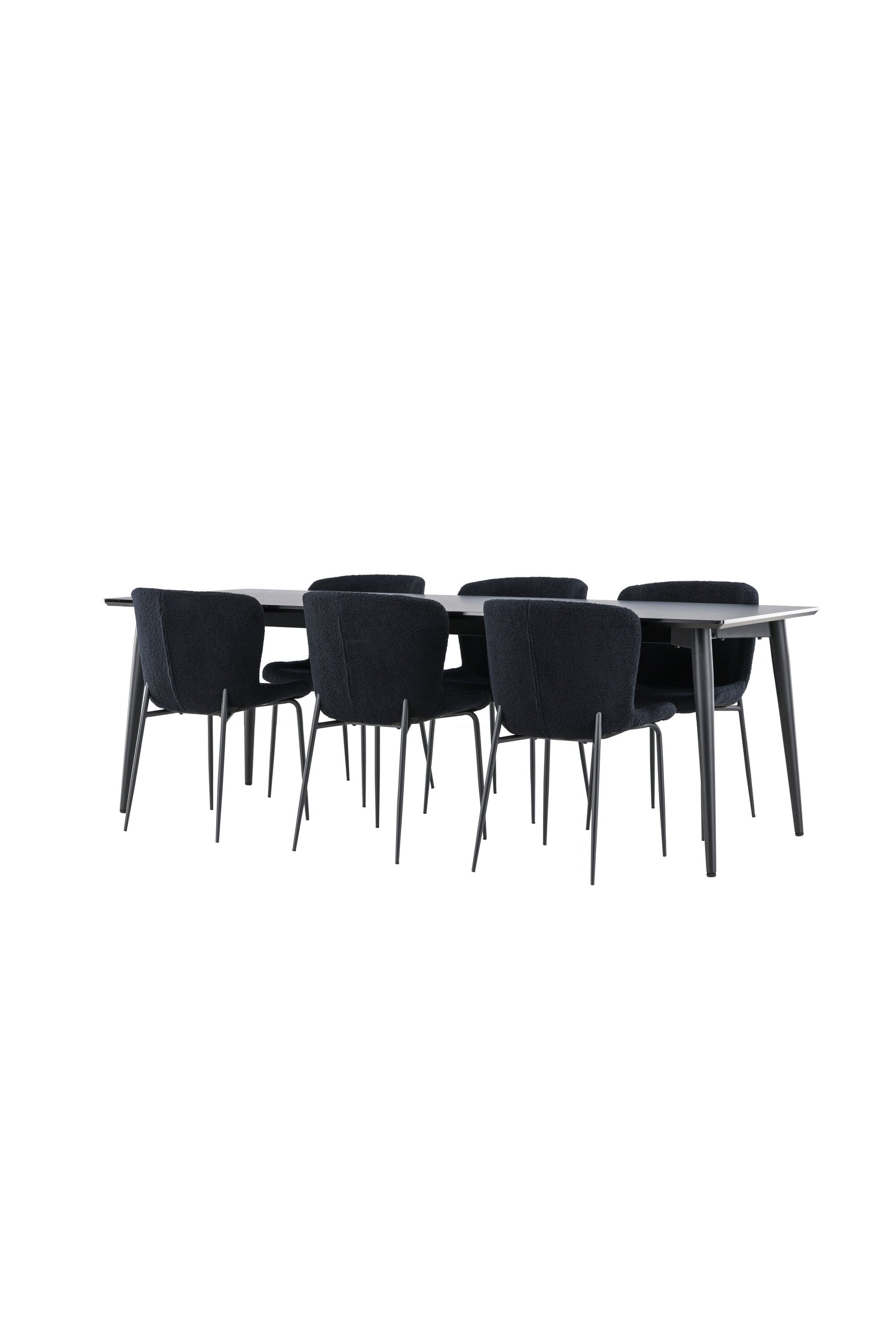 Ellis Matbord med Modesto Stolarna – MDF