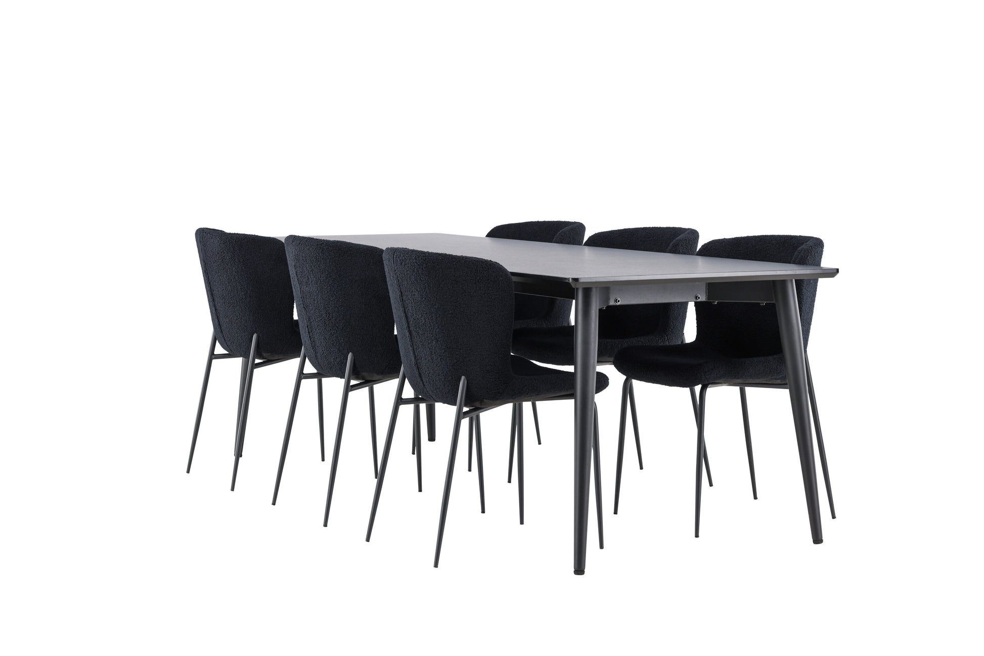 Ellis Matbord med Modesto Stolarna – MDF