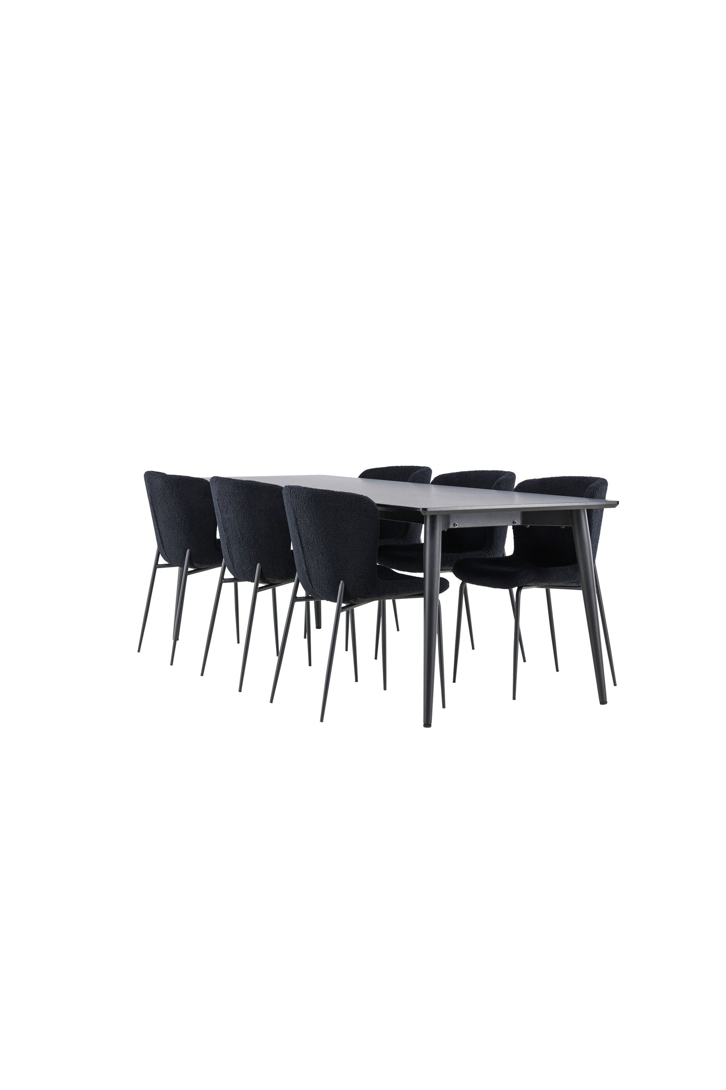 Ellis Matbord med Modesto Stolarna – MDF