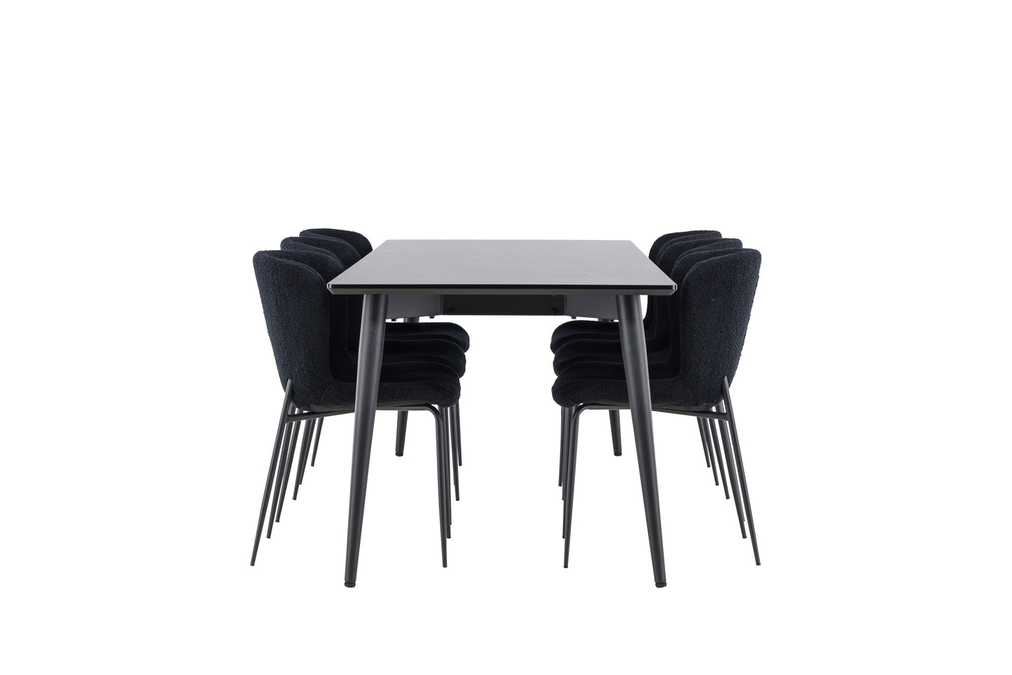 Ellis Matbord med Modesto Stolarna – MDF