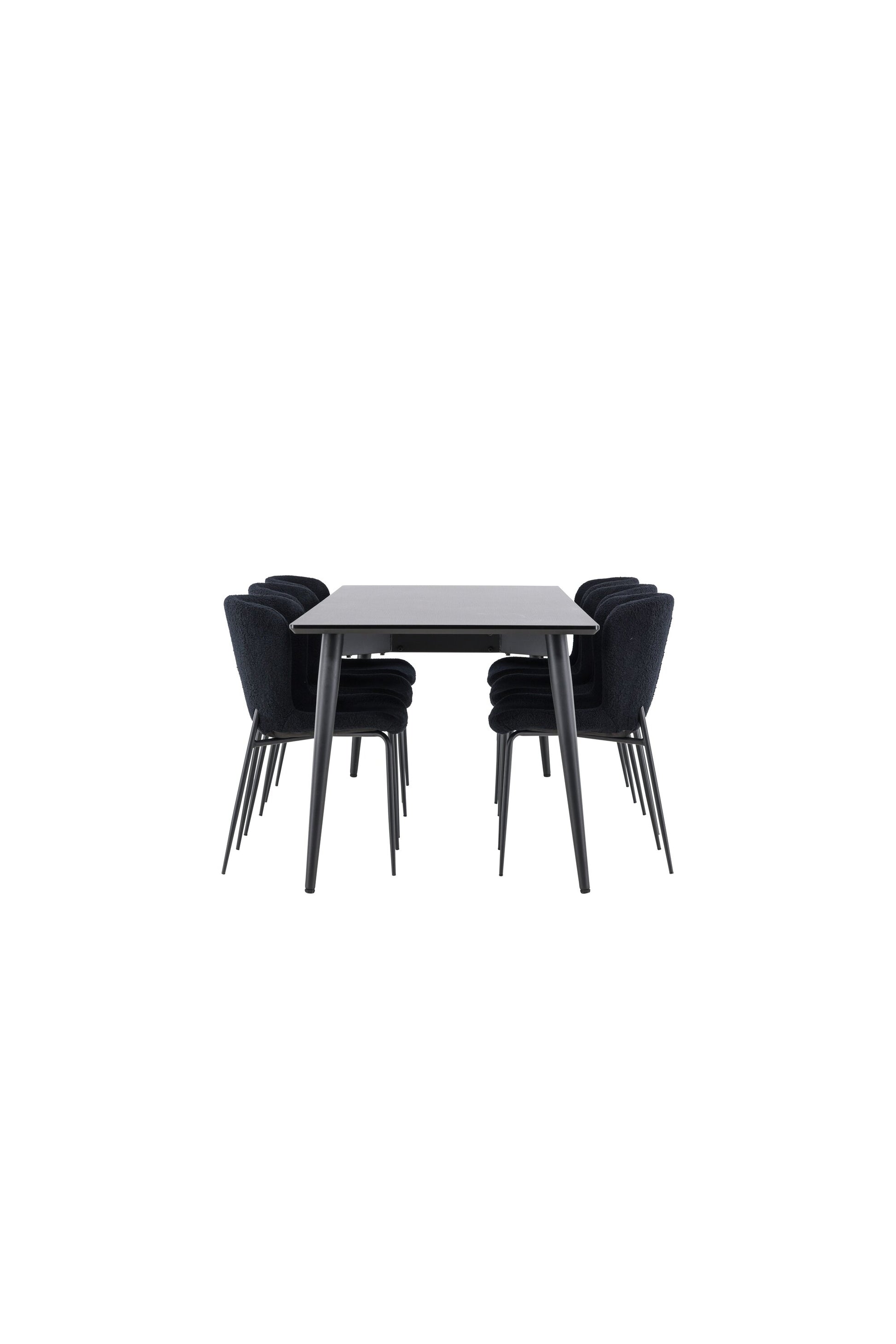 Ellis Matbord med Modesto Stolarna – MDF