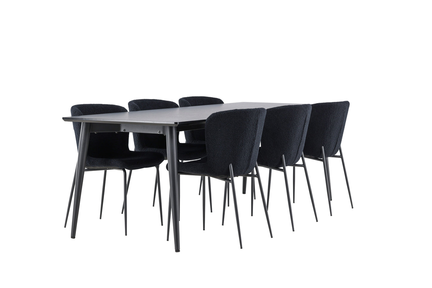 Ellis Matbord med Modesto Stolarna – MDF