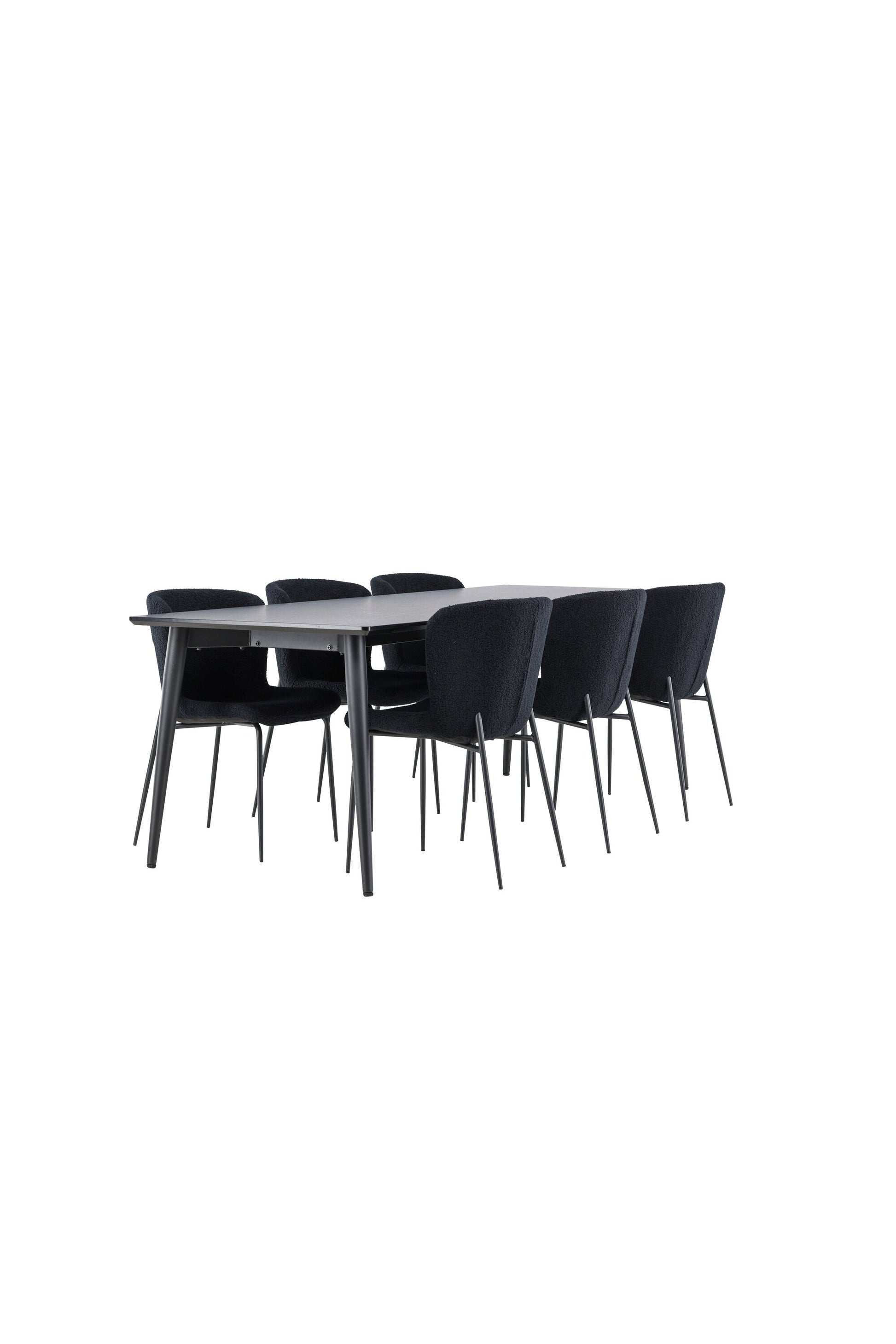 Ellis Matbord med Modesto Stolarna – MDF