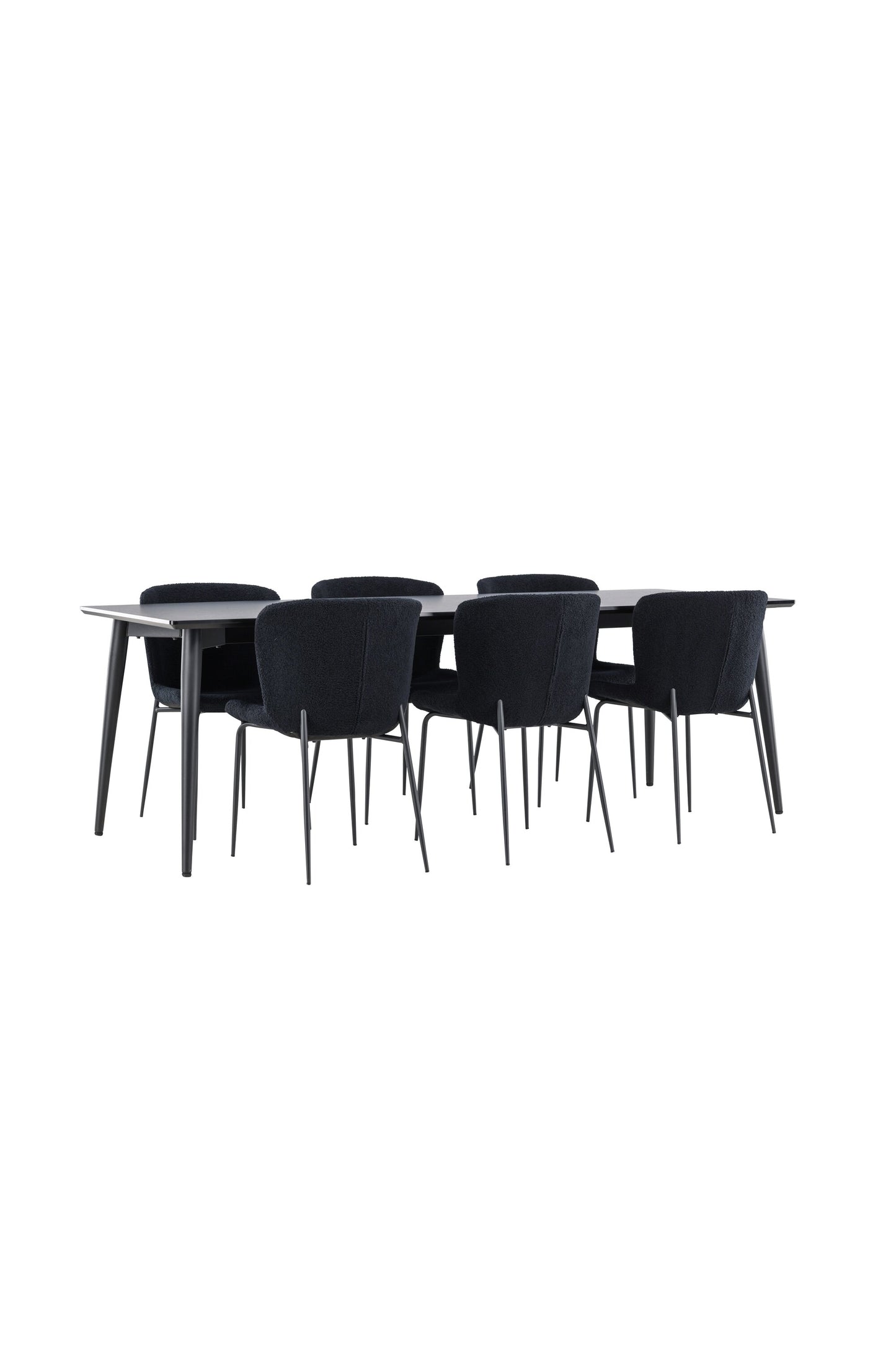 Ellis Matbord med Modesto Stolarna – MDF