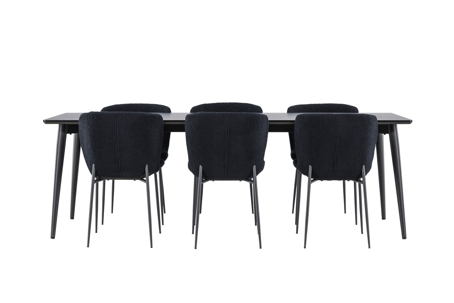 Ellis Matbord med Modesto Stolarna – MDF