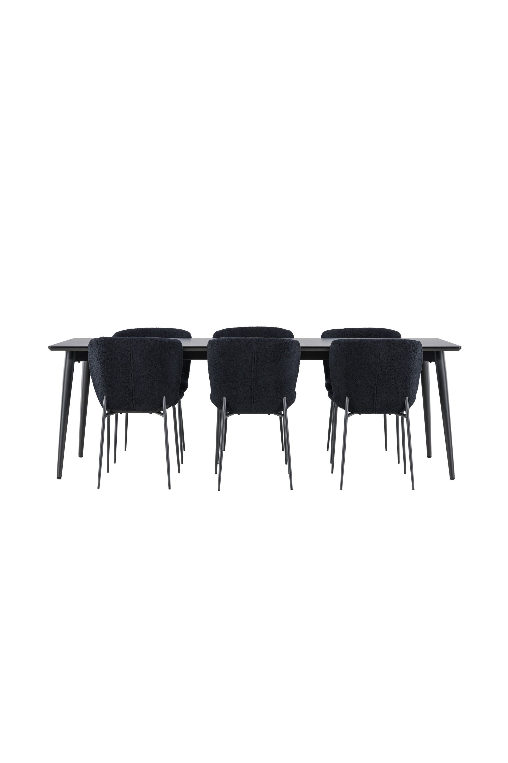 Ellis Matbord med Modesto Stolarna – MDF