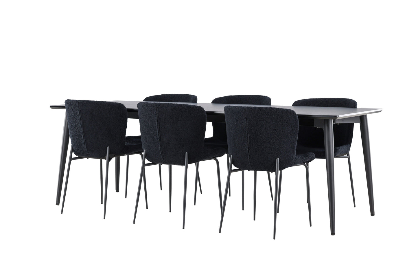 Ellis Matbord med Modesto Stolarna – MDF