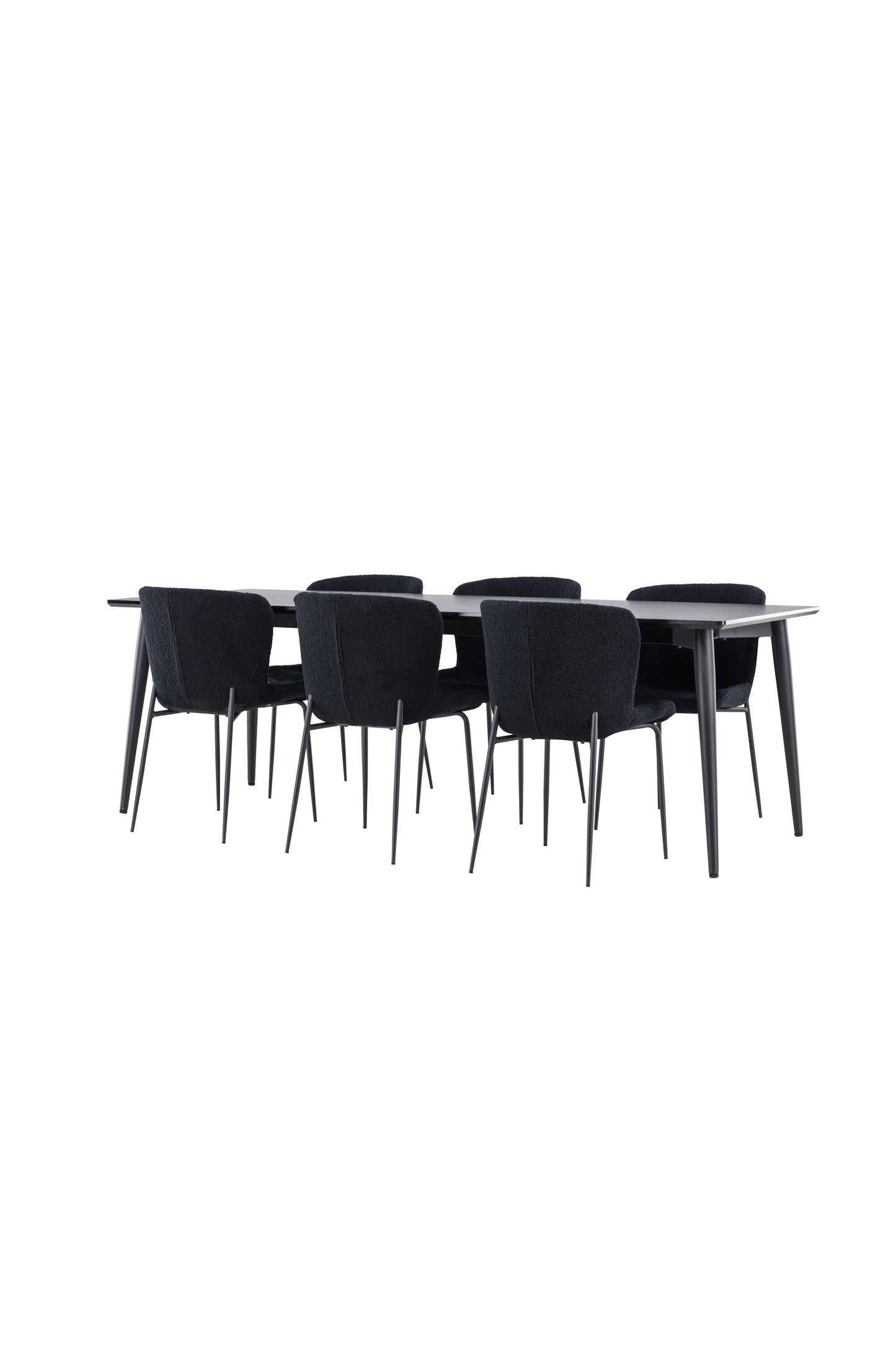 Ellis Matbord med Modesto Stolarna – MDF