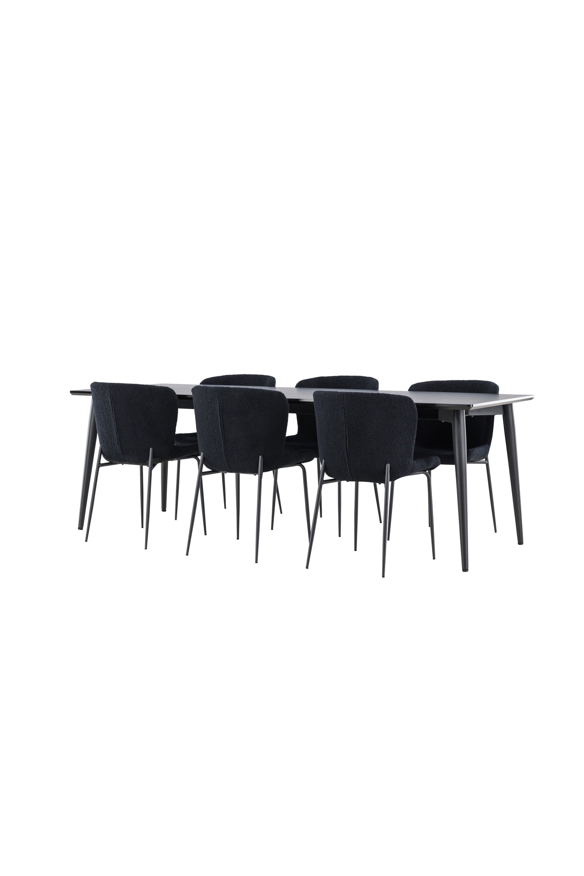 Ellis Matbord med Modesto Stolarna – MDF