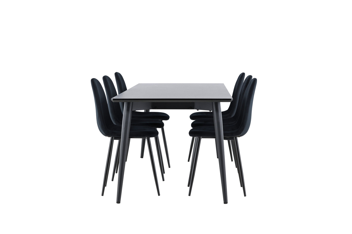 Ellis Matbord med Polar Stolarna – MDF