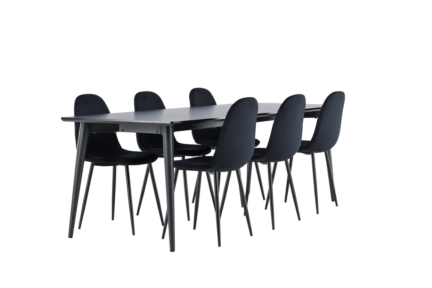 Ellis Matbord med Polar Stolarna – MDF